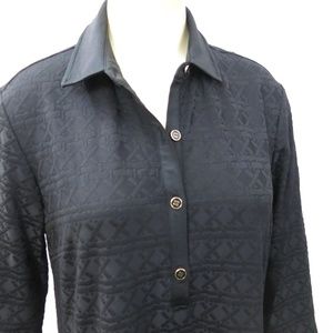 J. McLaughlin Black Long Sleeve Dress S